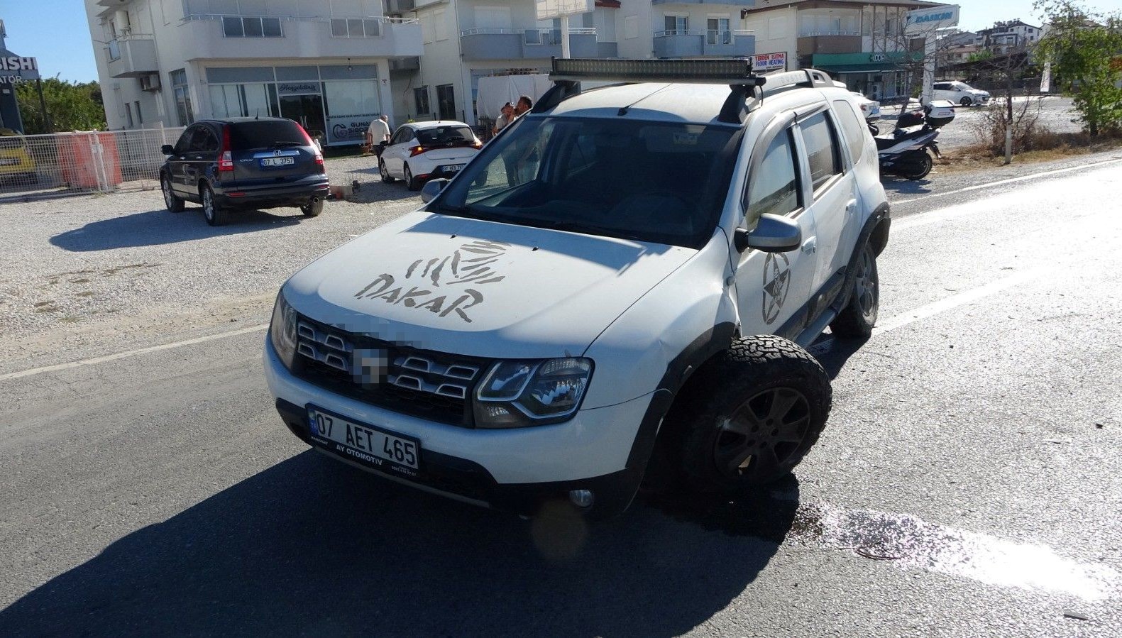 Manavgat’ta zincirleme kaza