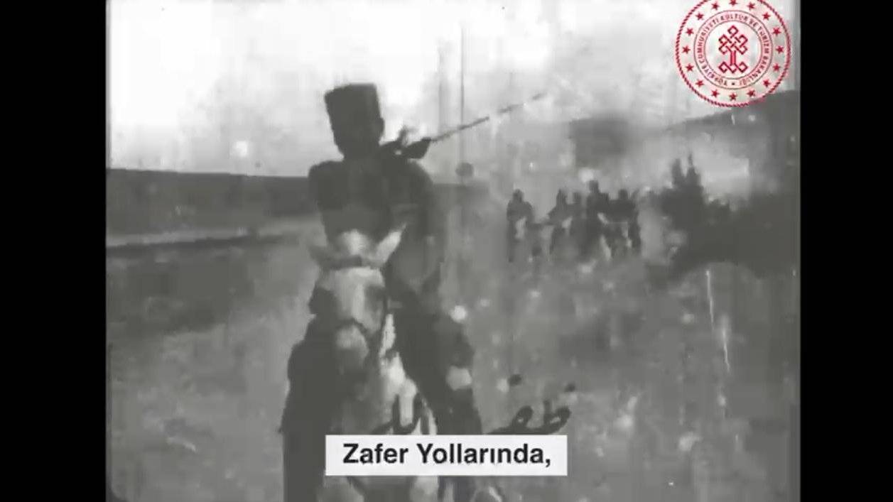 Büyük Taarruz’u anlatan “Zafer Yollarında” filmine ait arşiv görüntüleri tespit edildi