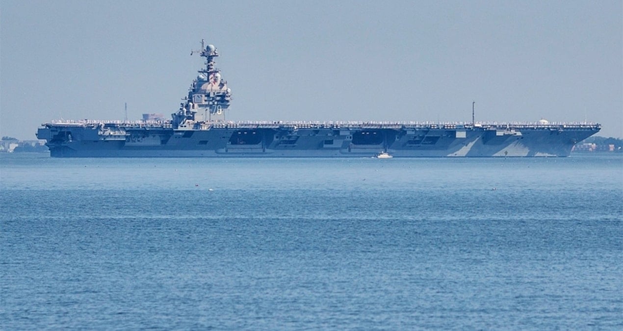 ABD’nin en gelişmiş uçak gemisi Karayip Denizi’ne ulaştı