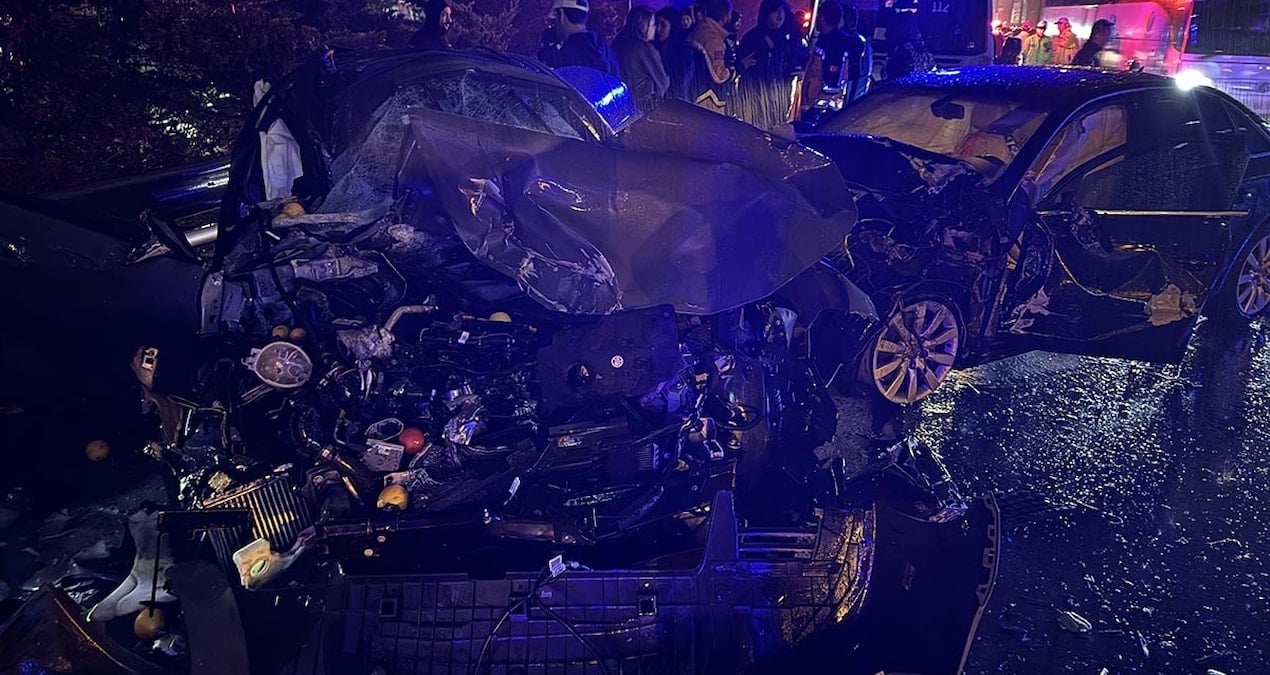 Ataşehir’de zincirleme kaza: 2’si ağır 6 yaralı