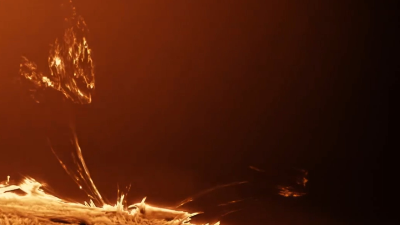 Güneş’in koronasından yükselen narin “Ateş Saçı” görüntülendi