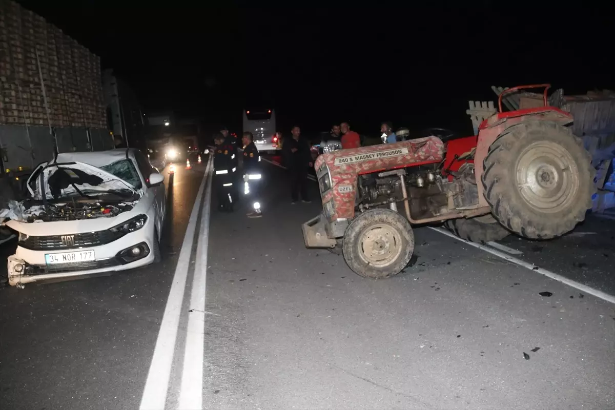 Taşova’da Trafik Kazası: 1 Yaralı