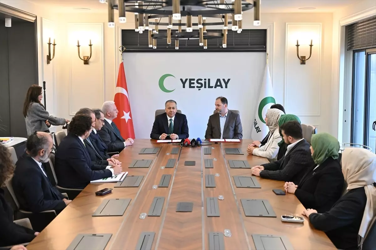 Yeşilay ve İçişleri’nden Bağımlılıkla Mücadele Protokolü