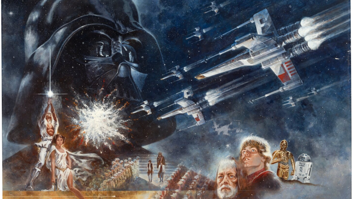 Star Wars’u dünyaya tanıtan ilk afiş satış fiyatıyla rekor kırdı