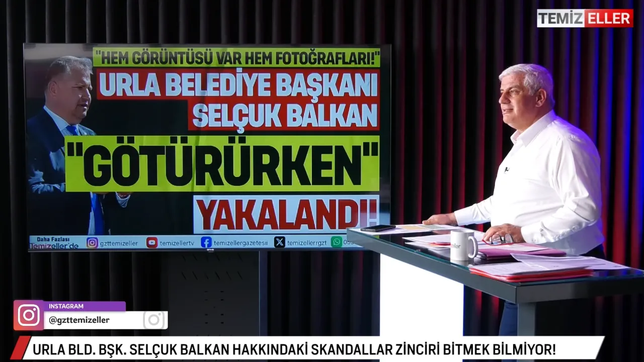 URLA BELEDİYESİ DOSYASI | SELÇUK BALKAN | TEMİZELLER 18 NİSAN 2025 | CANLI